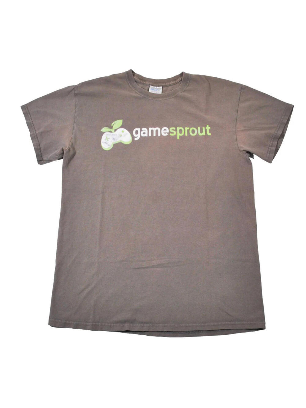 Game Sprout Gamer Video Game Brown Y2K Shirt Size Medium
